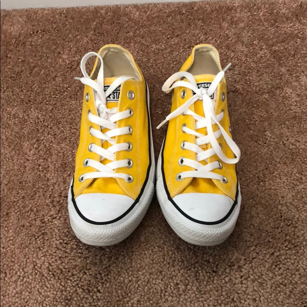 Yellow Converse